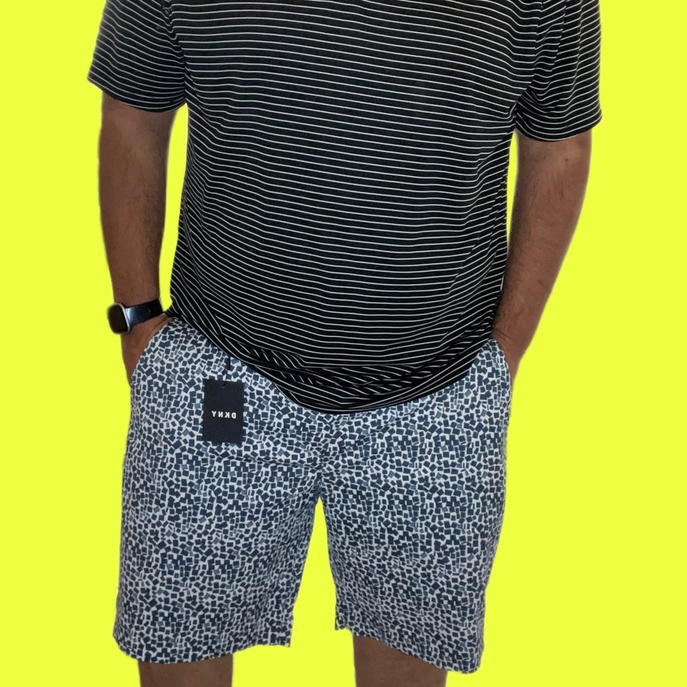 New With Tag : DKNY Leopard Print Shorts 38W